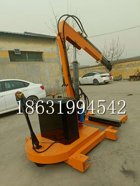 云冈区自卸车厢随车吊 自制轮式四不像起重机 四驱平板吊 5吨 贵盛